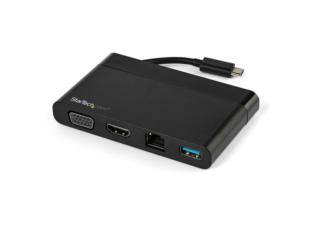 StarTech.com DKT30CHVCM dockingstation Ledningsført USB 3.2 Gen 1 (3.1 Gen 1) Type-C Sort