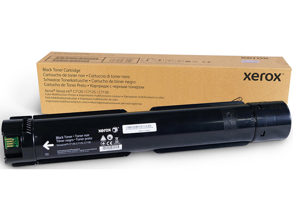 Toner, C7100, Black-sort, Xerox VersaLink 006R01824