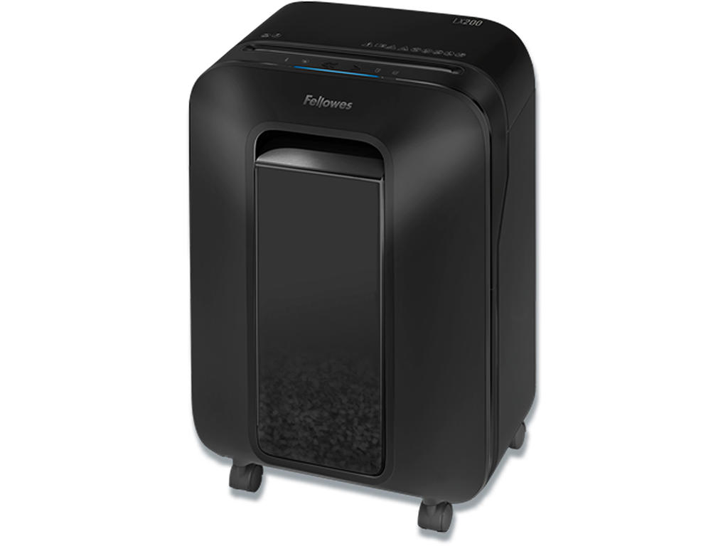 Makuleringsmaskine, Kryds, 12 ark, P4, Fellowes Powershred LX200
