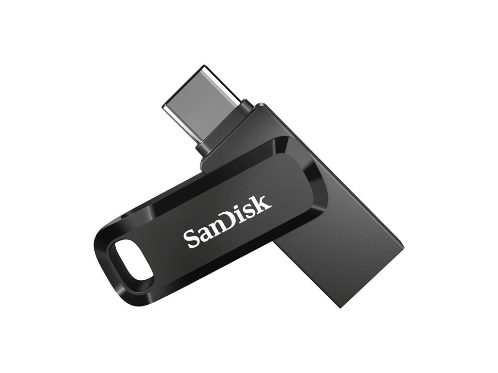 SanDisk Ultra Dual Drive Go USB-nøgle 512 GB USB Type-A / USB Type-C 3.2 Gen 1 (3.1 Gen 1) Sort