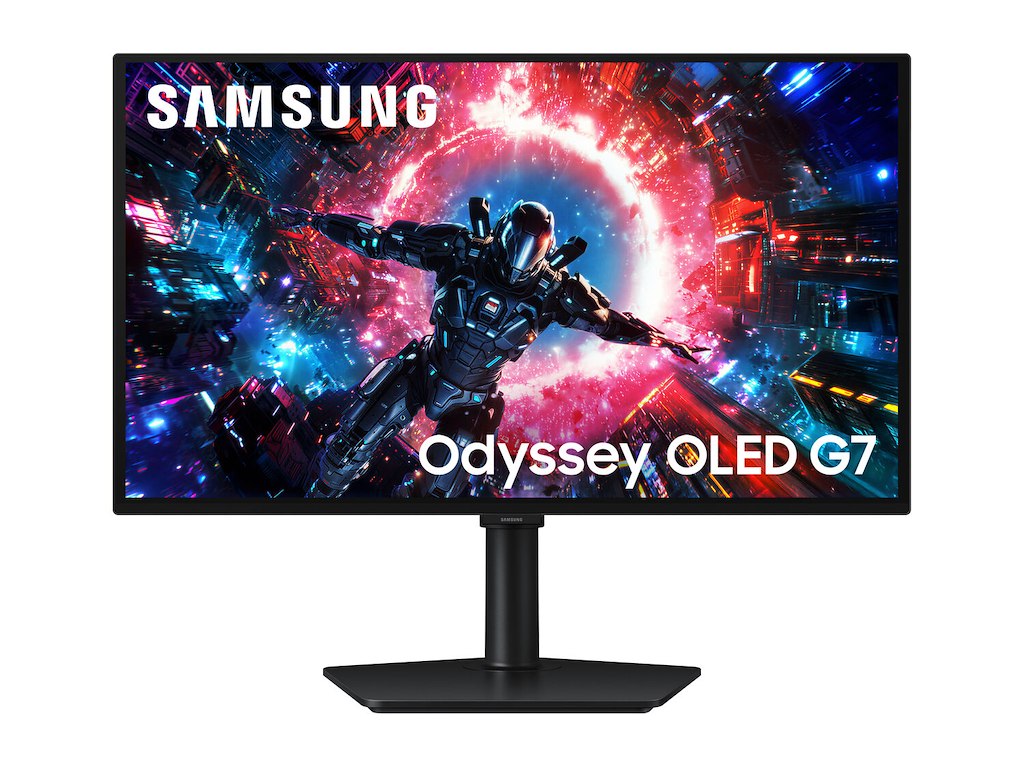 Samsung G70SH computerskærm 68,6 cm (27") 3840 x 2160 pixel 4K Ultra HD OLED Sort