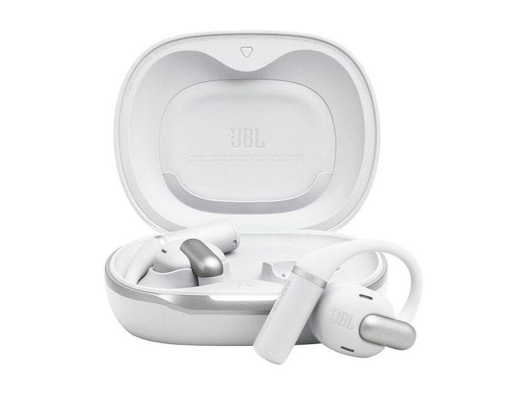 JBL Sense Pro Headset True Wireless Stereo (TWS) Ørekrog Opkald/musik USB Type-C Bluetooth Opladningsstativ Hvid