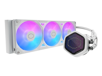 Cooler Master MasterLiquid Atmos II 360 Pixel LED White Processor Væskekølingssæt 12 cm Hvid 1 stk