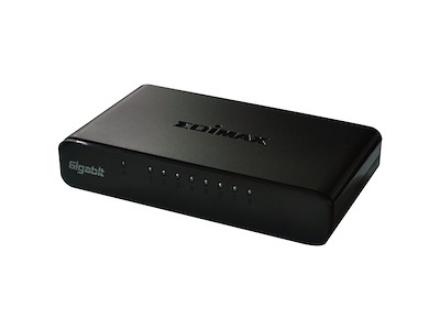 Edimax ES-5800G V3 netværksswitch Ikke administreret Gigabit Ethernet (10/100/1000) Sort
