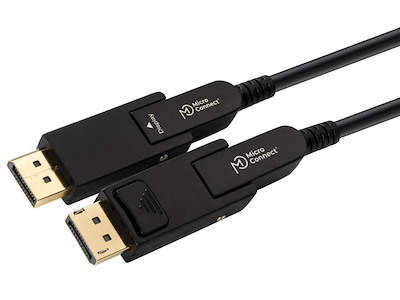Microconnect MDPMDP3000BV1.4OP DisplayPort kabel 30 m Mini DisplayPort / DisplayPort Sort