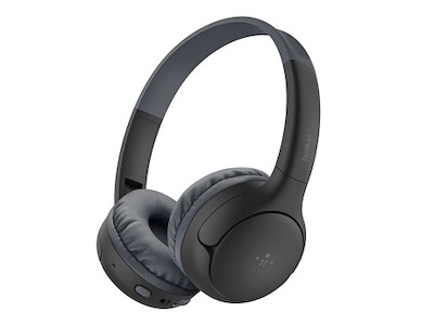 Belkin AUD012HQBK hovedtelefoner/headset Kabel & trådløs Musik Bluetooth Sort