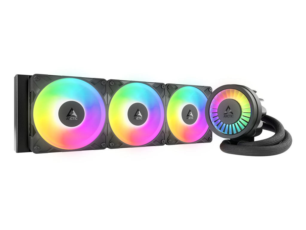 ARCTIC Liquid Freezer III Pro 360 A-RGB Processor Væskekølingssæt 12 cm Sort 1 stk