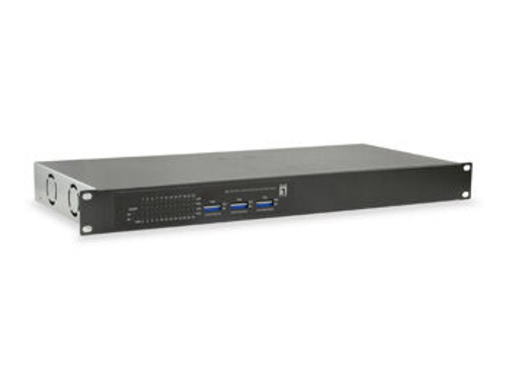 LevelOne FGP-2602W380 netværksswitch Ikke administreret Fast Ethernet (10/100) Strøm over Ethernet (PoE) Sort