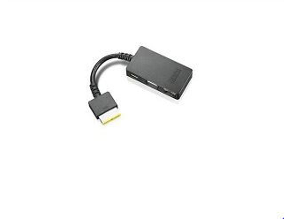 Lenovo 4X90G85927 videokabel adapter VGA (D-Sub) Sort