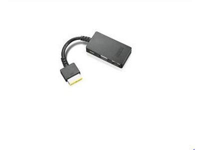 Lenovo 4X90G85927 videokabel adapter VGA (D-Sub) Sort