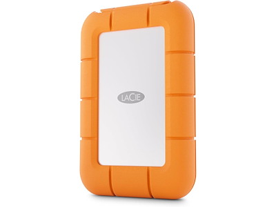 LaCie STMF500400 ekstern solid state driver 500 GB USB Type-C USB 3.2 Gen 2x2 Grå, Orange