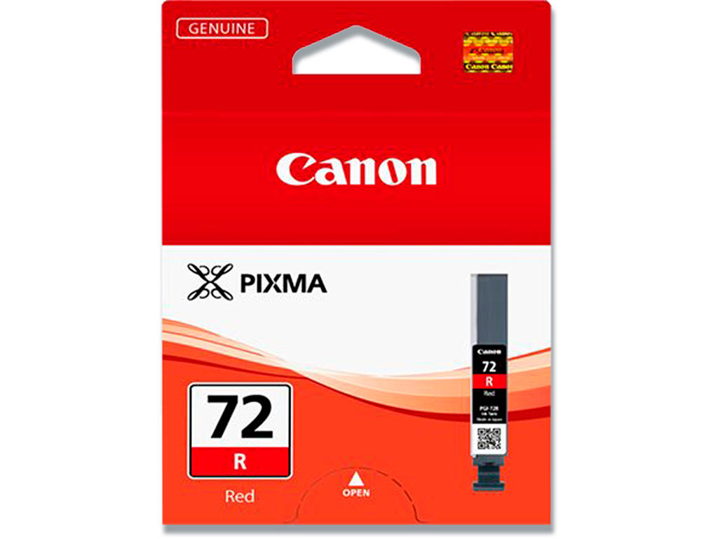 Blækpatron, 1 stk, Red-rød, 14 ml, Canon PGI-72