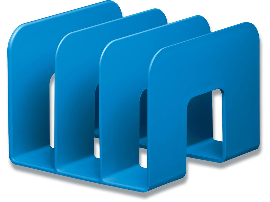 Katalogholder, 3 rum, Mellemrum: 65 mm, Blå, Durable ECO 