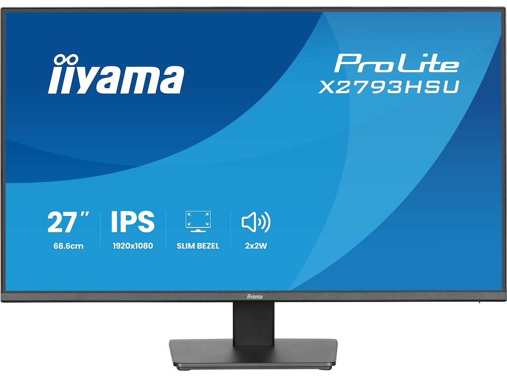 iiyama ProLite X2793HSU-B1 computerskærm 68,6 cm (27") 1920 x 1080 pixel Fuld HD LED Sort