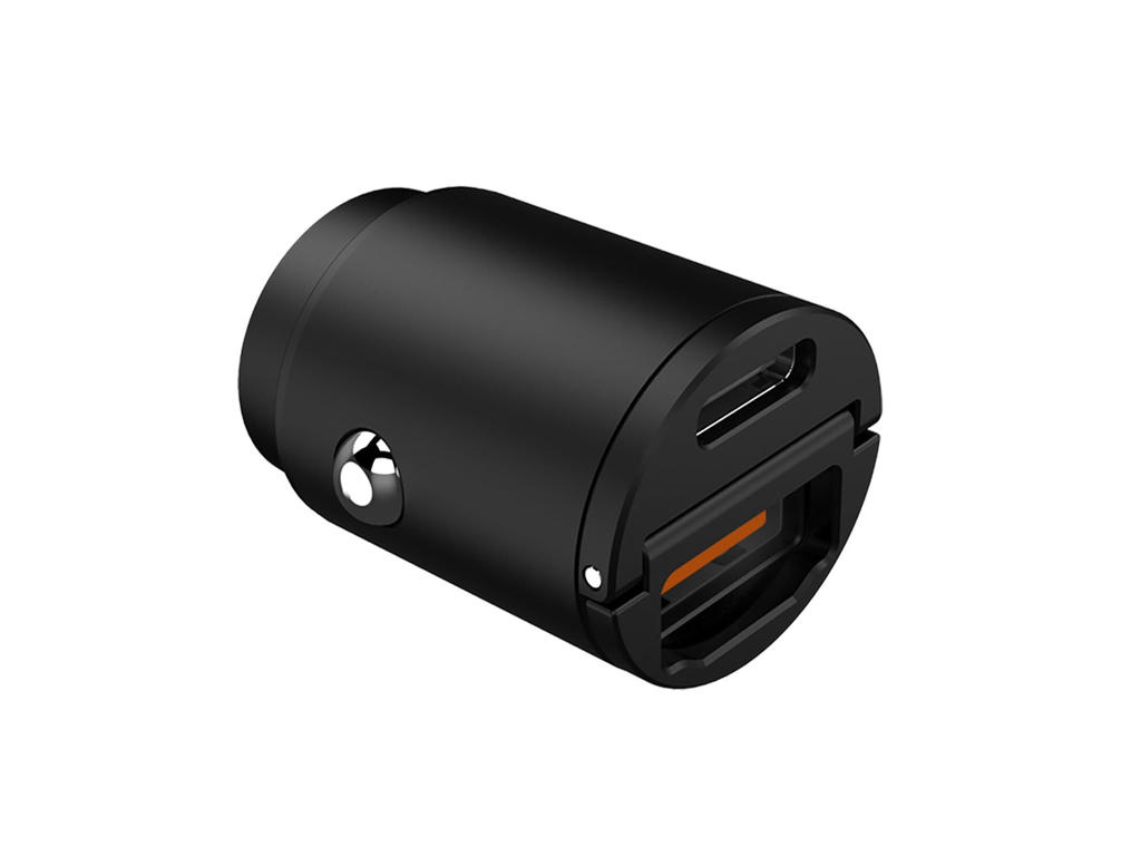 Celly CCMINIUSBUSBCBK oplader til mobil enhed Smartphone, Tablet Sort Cigartænder Automatisk