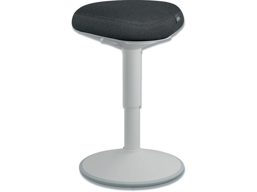 Balancestol, Med komfortsæde, Lysegrå, Leitz Ergo Active