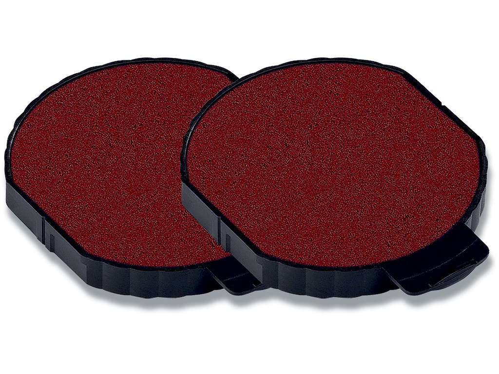 Stempelpude, 2 stk, Rød, 6/15R, Til Trodat 5215 5415