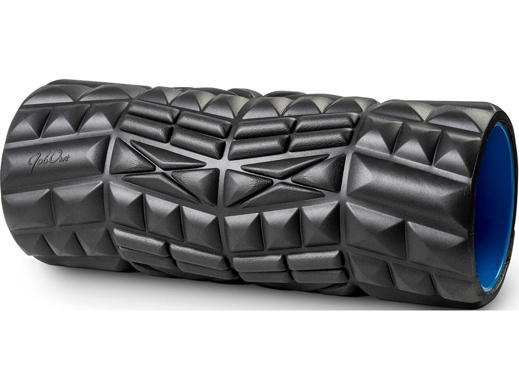 Massagerulle, Ø14x33 cm, EVA-skum, Sort, JobOut Refit