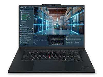 Lenovo ThinkPad P1 Gen 9 Intel Core Ultra 7 356H Mobil workstation 40,6 cm (16") WUXGA 32 GB LPDDR5x-SDRAM 1 TB SSD NVIDIA RTX PRO 1000 Blackwell Wi-Fi 7 (802.11be) Windows 11 Pro Nordisk Sort