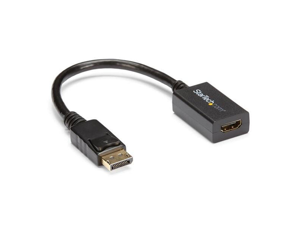 StarTech.com DP2HDMI2 videokabel adapter 0,21 m DisplayPort HDMI Sort