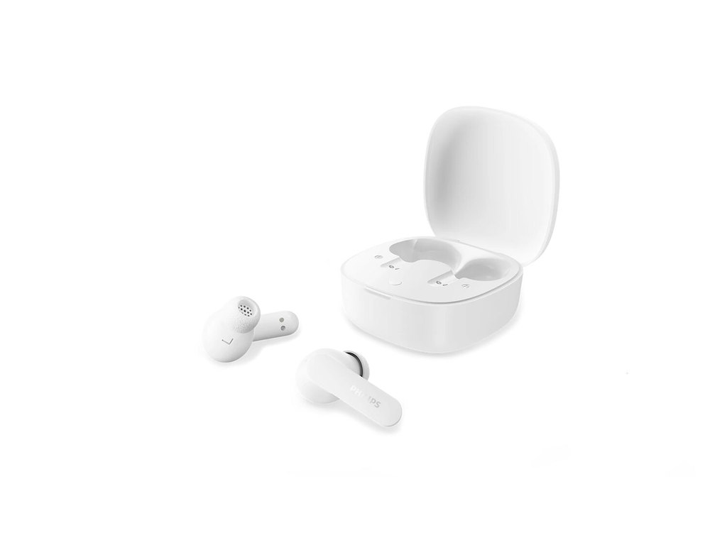 Philips TAT2200WT/00 hovedtelefoner/headset True Wireless Stereo (TWS) I ørerne Opkald/musik Bluetooth Hvid