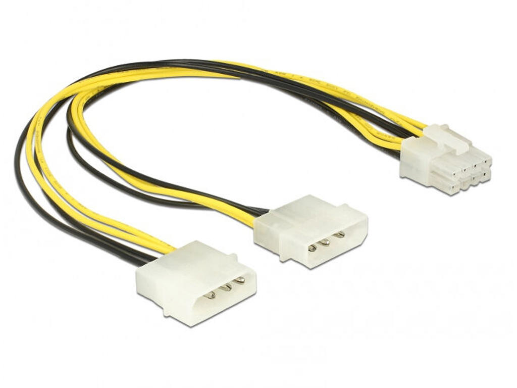 DeLOCK 85453 intern strømkabel 0,3 m