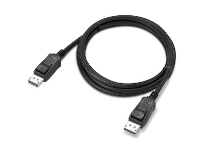 Lenovo 4X91U92142 DisplayPort kabel 1,8 m Sort