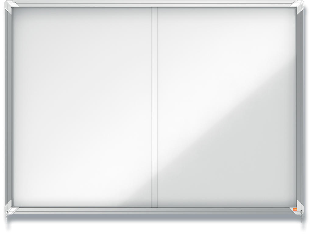 Opslagsskab, 18xA4, Magnetisk, Skydelåge, Indendørs brug, Nobo Premium Plus