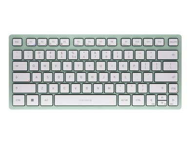 CHERRY KW 7100 MINI BT tastatur Universel Bluetooth QWERTY US International Mintfarve