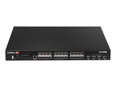 Edimax FS-5428X netværksswitch Administreret L2+ 1U Sort