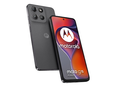 Motorola moto g15 power 17,1 cm (6.72") Dual SIM Android 15 4G USB Type-C 8 GB 256 GB 6000 mAh Grå