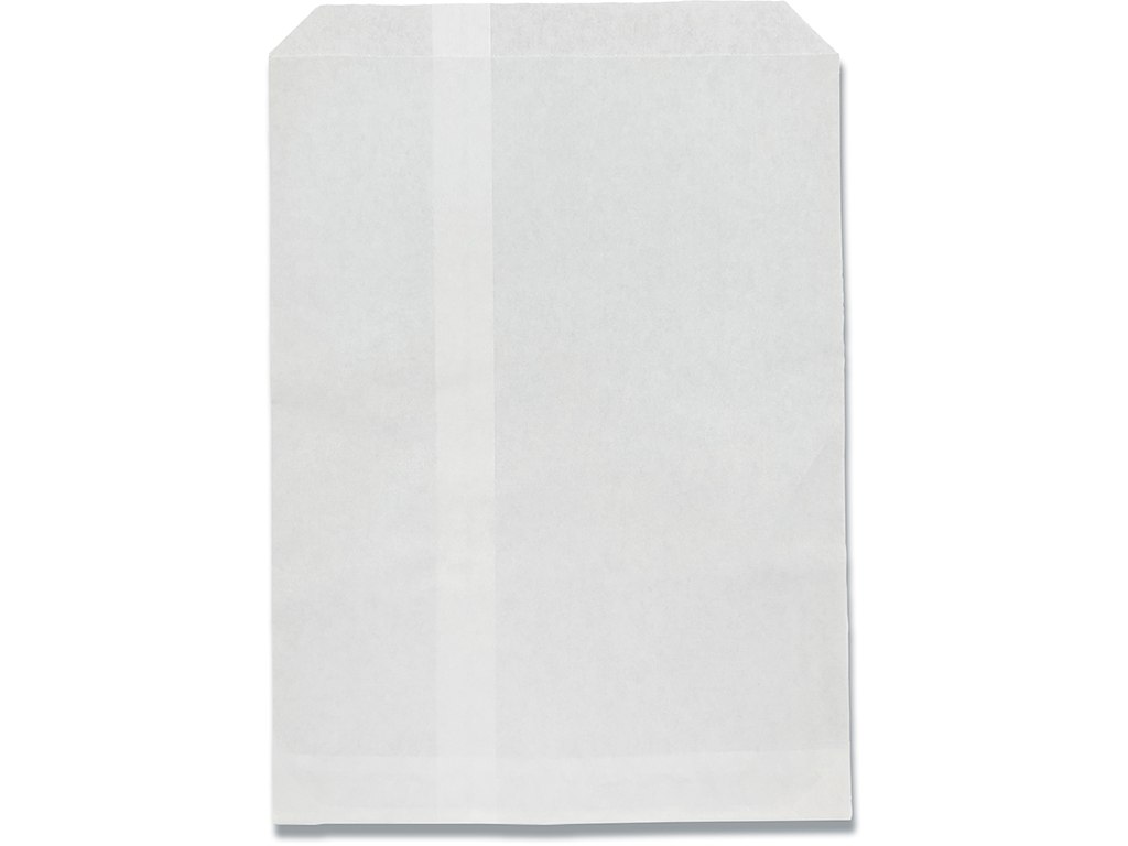 Bagerpose, 1.5kg, 200x260mm, Hvid, 40g, 1000 stk, MultiLine