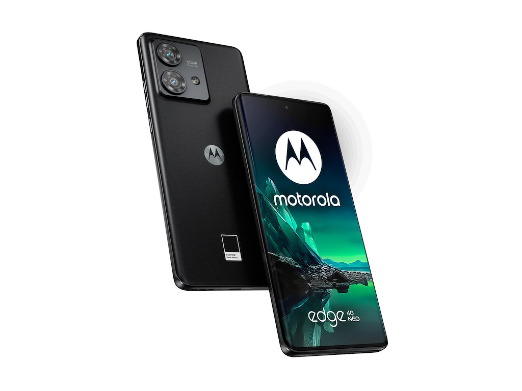 Motorola edge 40 Neo 16,6 cm (6.55") Dual SIM Android 13 5G USB Type-C 12 GB 256 GB 5000 mAh Sort