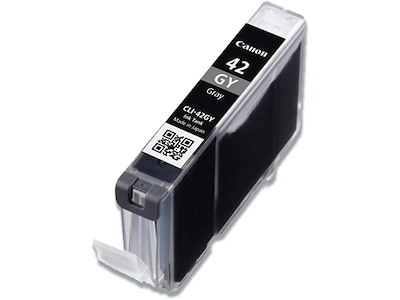 Blækpatron, 1 stk, Grey-grå, 13 ml, Canon CLI-42GY