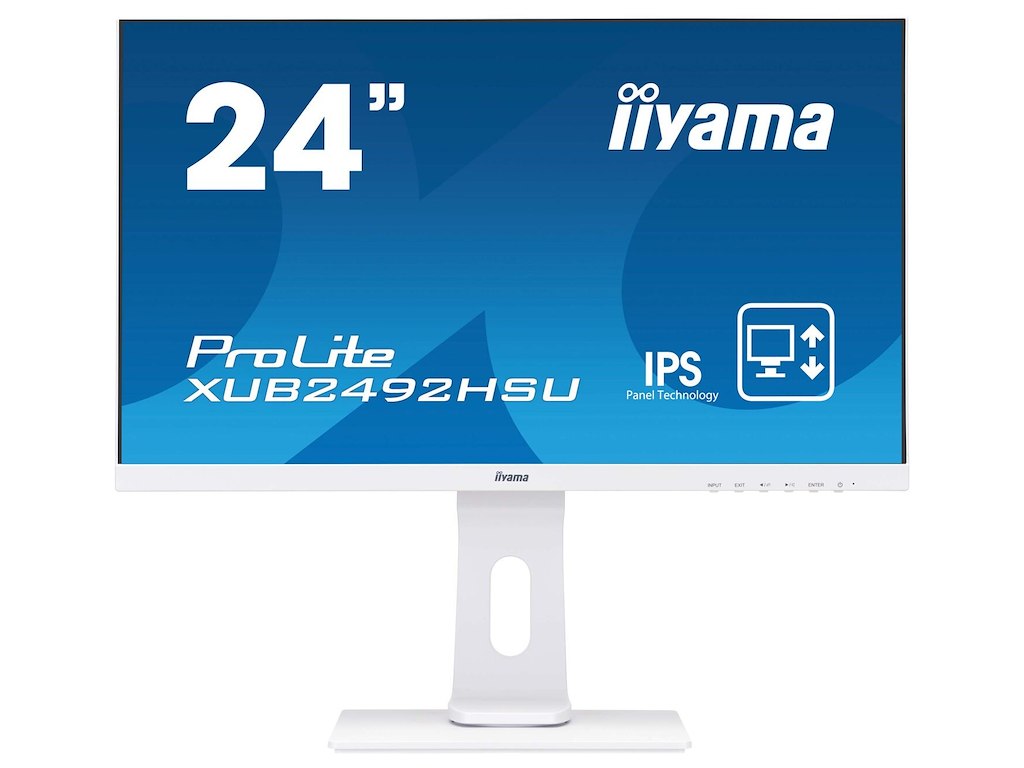 iiyama ProLite XUB2492HSU-W1 computerskærm 60,5 cm (23.8") 1920 x 1080 pixel Fuld HD LED Hvid
