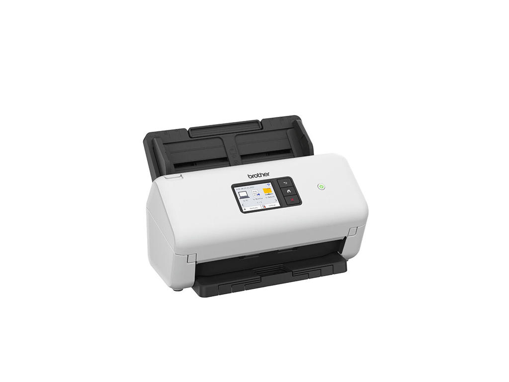 Brother ADS-4500W ADF-scanner 600 x 600 dpi A4 Sort, Hvid