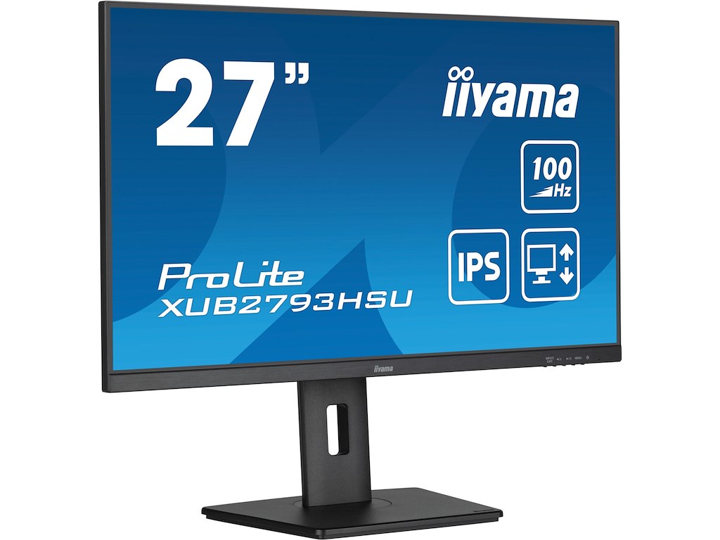 iiyama ProLite XUB2793HSU-B7 computerskærm 68,6 cm (27") 1920 x 1080 pixel Fuld HD LED Sort
