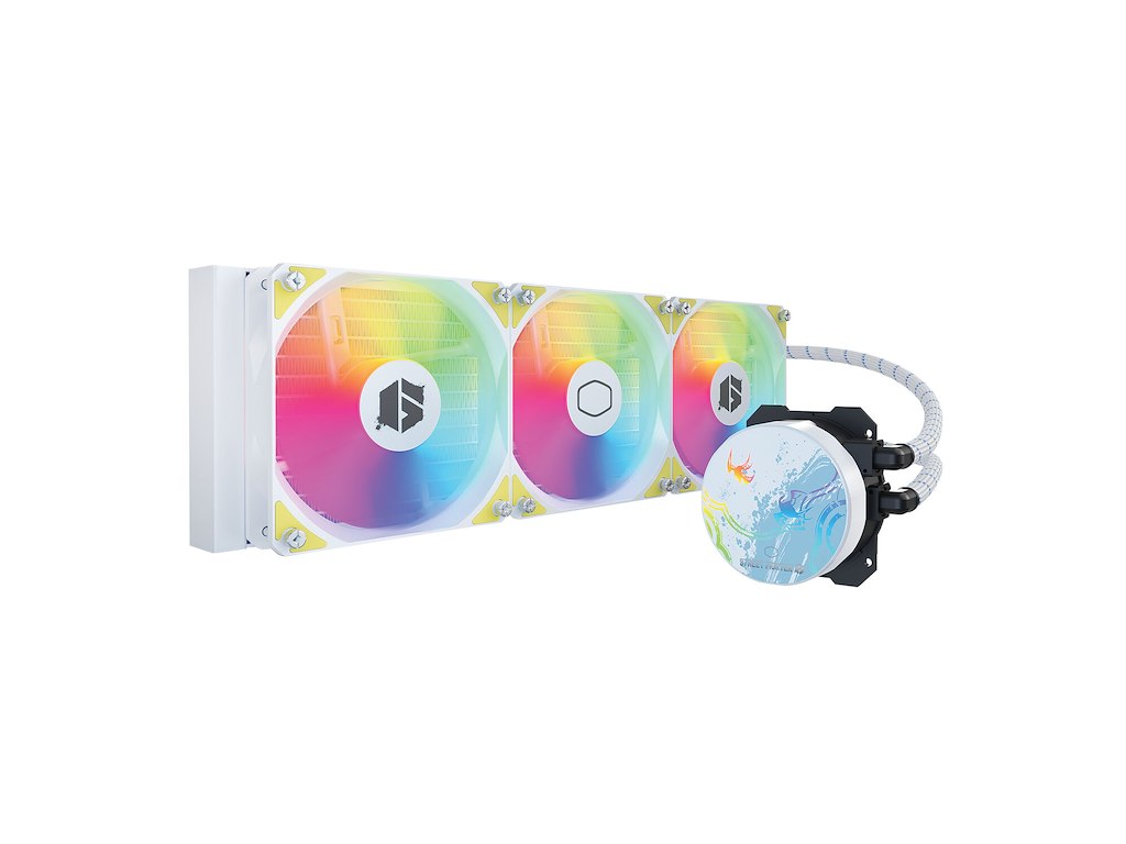 Cooler Master MasterLiquid 360L Core SF6 Chun-Li Processor Væskekølingssæt 12 cm Hvid