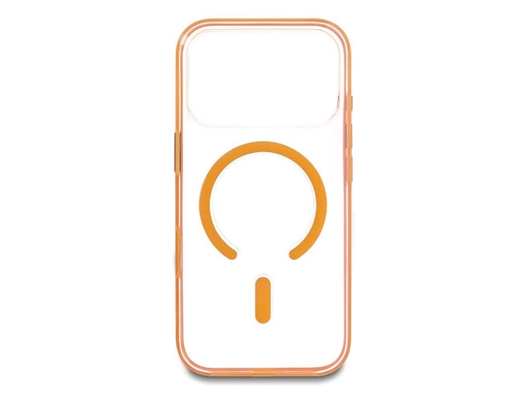 DeLOCK 81642 mobiltelefon etui 16 cm (6.3") Cover Transparent, Orange