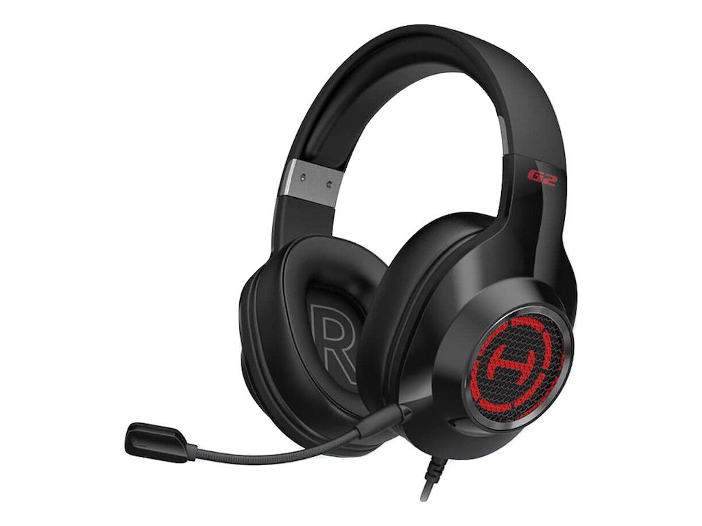 Edifier G2 II Headset Ledningsført Spil Sort, Rød