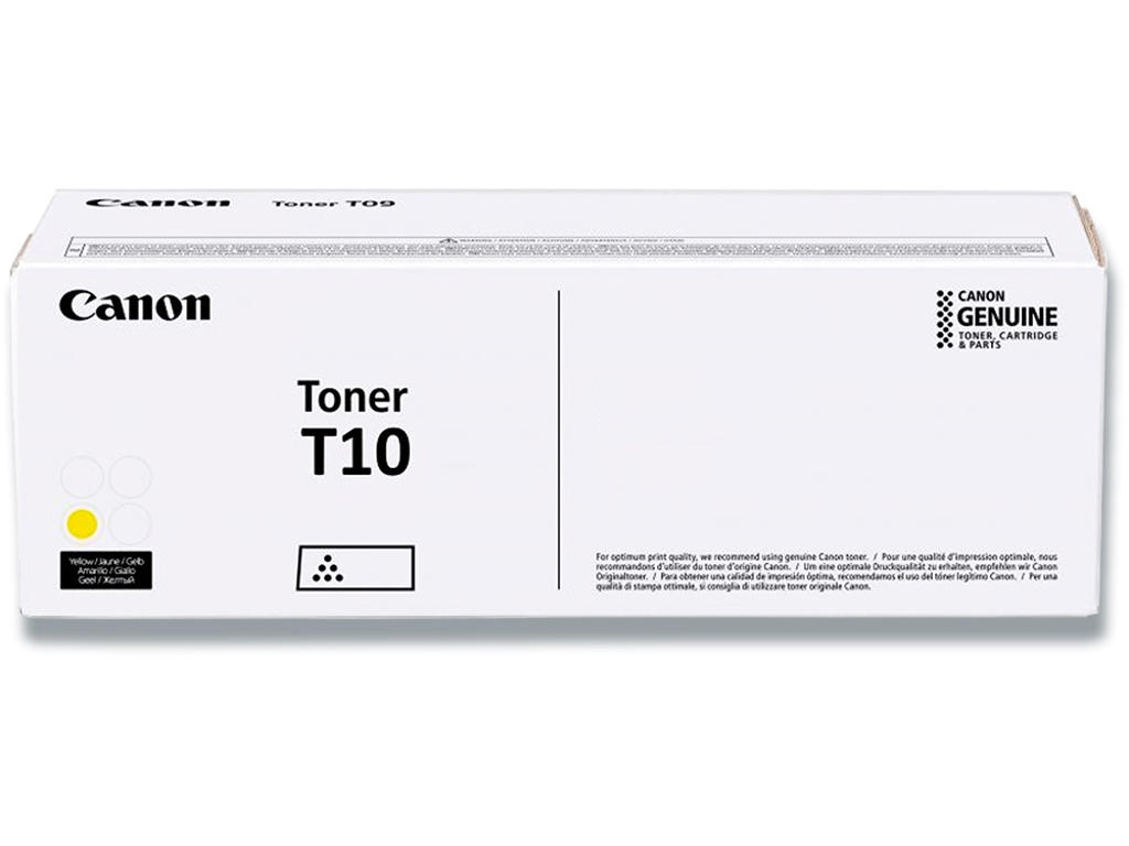 Toner, T10, Yellow-gul, 10.000 sider, Canon 4563C001