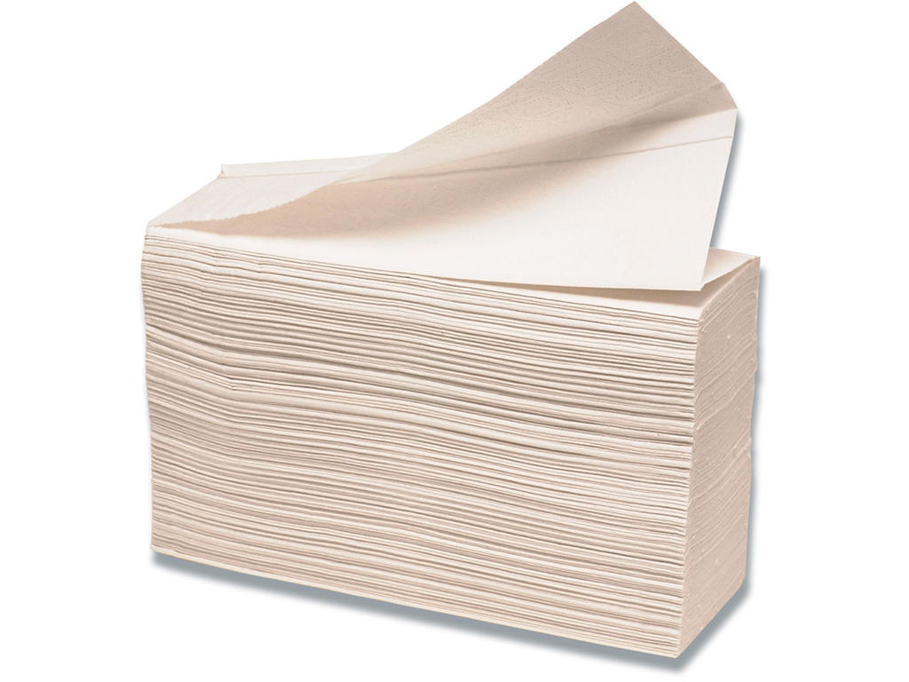 Håndklædeark, 2 lag, Z-fold, 4000 ark, Abena