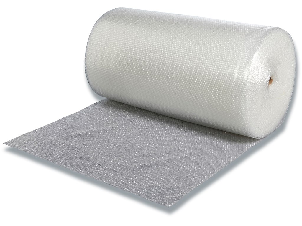 Bobleplast, 120cm x 150m, Plast - 50% genanvendt, Bobbeldiameter: Ø10 mm, 50% genanvendt 