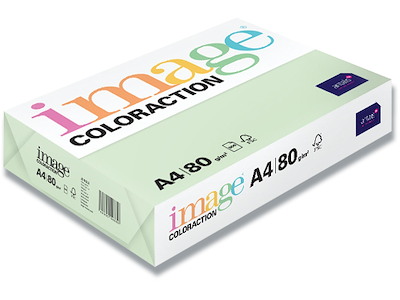 Kopipapir, Jungle Pale Green, Farvenr GN27, A4, Image ColorAction 80 g/m² 