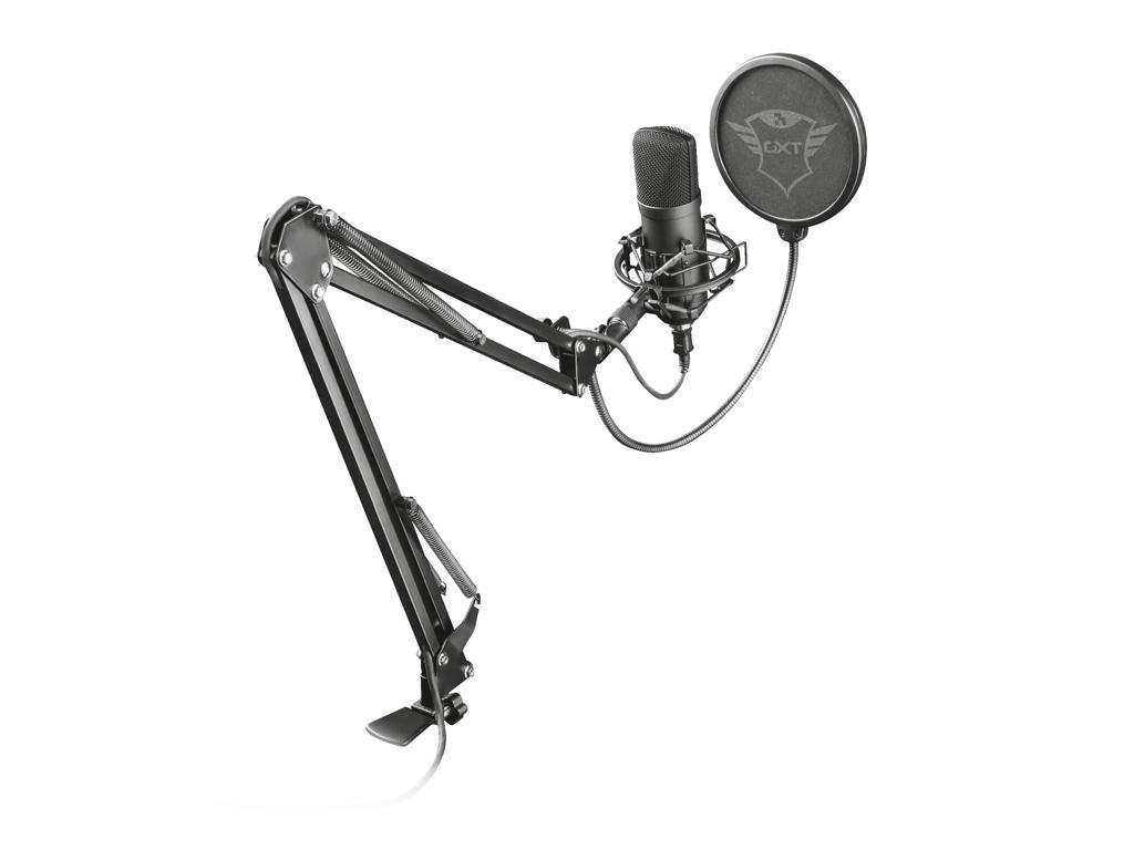 Trust GXT 252+ Emita Plus Sort Studiemikrofon