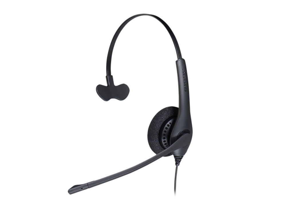 Jabra Biz 1500 Headset Ledningsført Kontor/Callcenter Bluetooth Sort