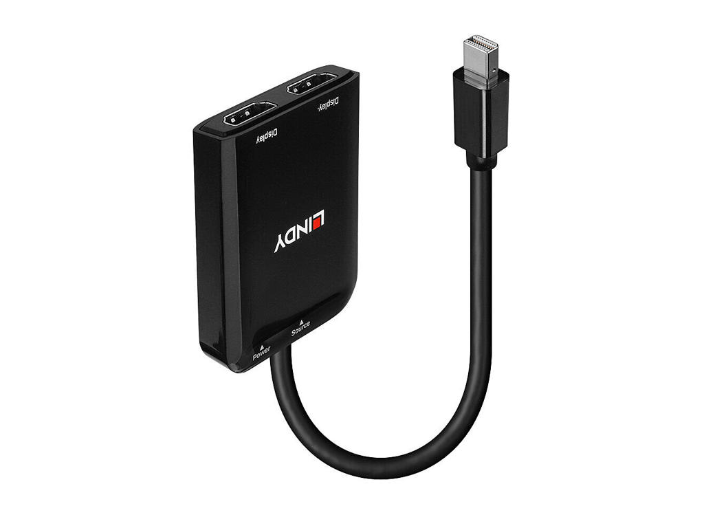 Lindy 38432 interface hub Mini DisplayPort 21600 Mbit/s Sort