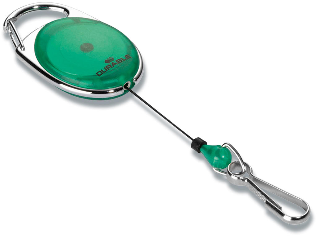 Yoyosnor, Til kort: Karabinhage, Til bærer: Karabinhage, 1 stk, Durable STYLE 