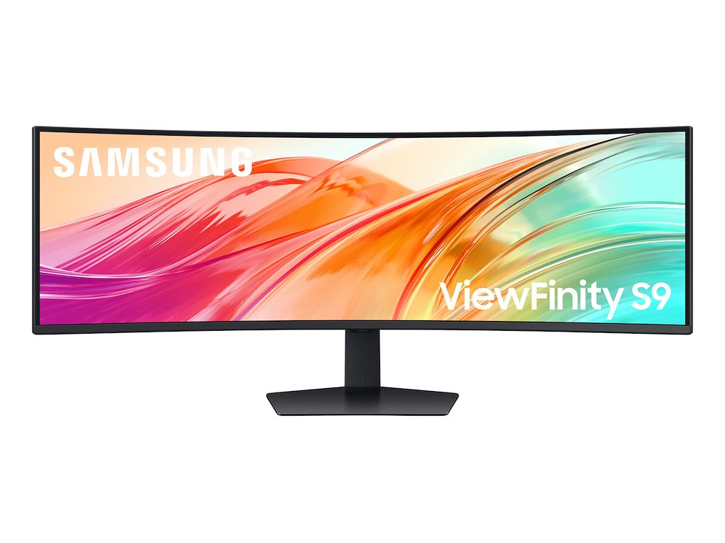 Samsung S95UC computerskærm 124,5 cm (49") 5120 x 1440 pixel Dual QHD LCD Sort