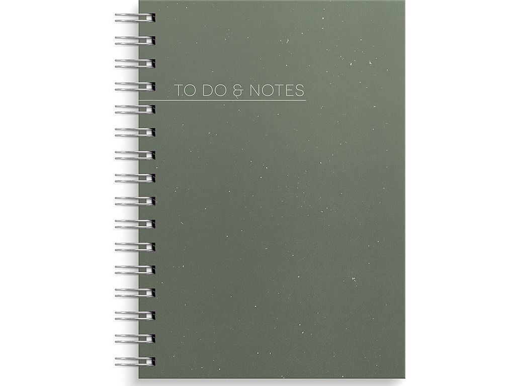 Notesblok, A5, Linjeret, Notebook & To Do's, Mayland 